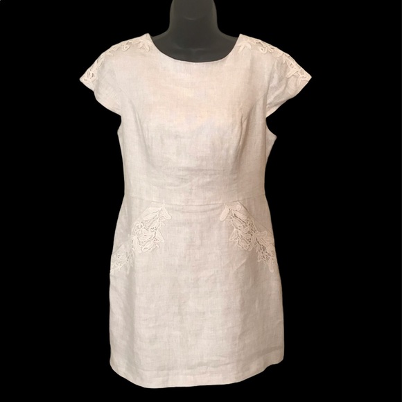 Kensie Dresses & Skirts - Kensie 100% Linen Dress L